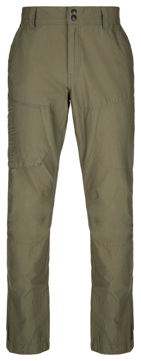 Pánské outdoorové kalhoty kilpi jasper-m hnědá 3xl