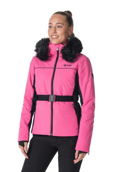 Dámská lyžařská bunda kilpi carrie-w růžová 42