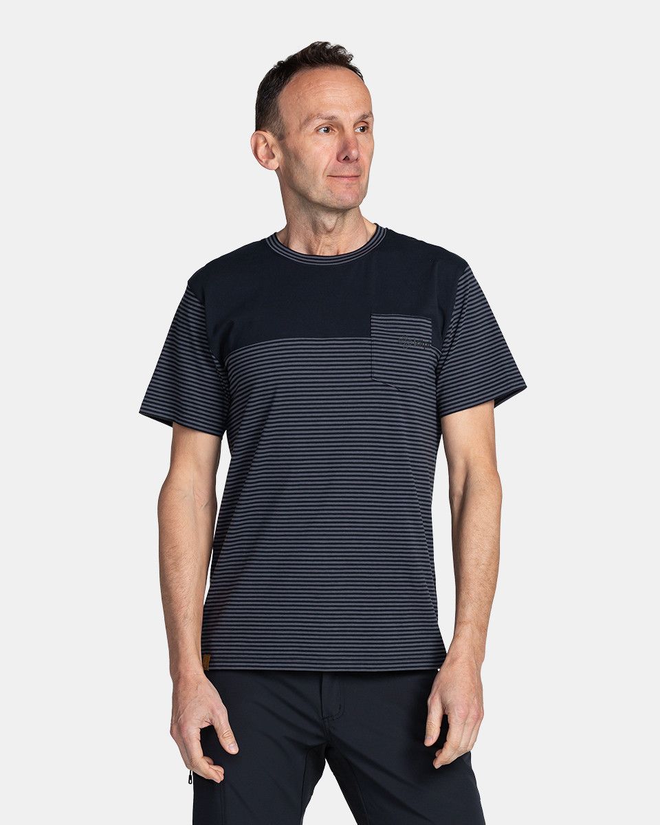 Pánské bavlněné triko kilpi sorga-m černá 3xl
