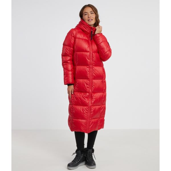 Dámský oversized kabát ANNA SAM 73 červená