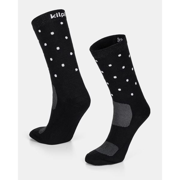 Unisex sportovní ponožky Kilpi DOTS-U černá