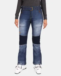 Dámské softshellové lyžařské kalhoty Kilpi JEANSO-W tmavě modrá Dámské softshellové lyžařské kalhoty Kilpi JEANSO-W tmavě modrá