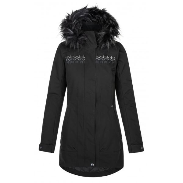 Dámský zimní kabát KILPI PERU-W černá