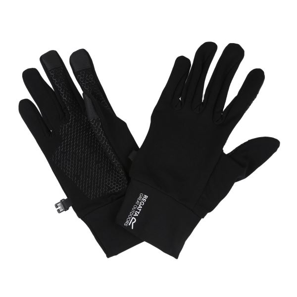 Unisex rukavice Regatta TOUCHTIP II černá