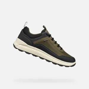 Pánské tenisky Geox Spherica 4X4 B ABX khaki Pánské tenisky Geox Spherica 4X4 B ABX khaki