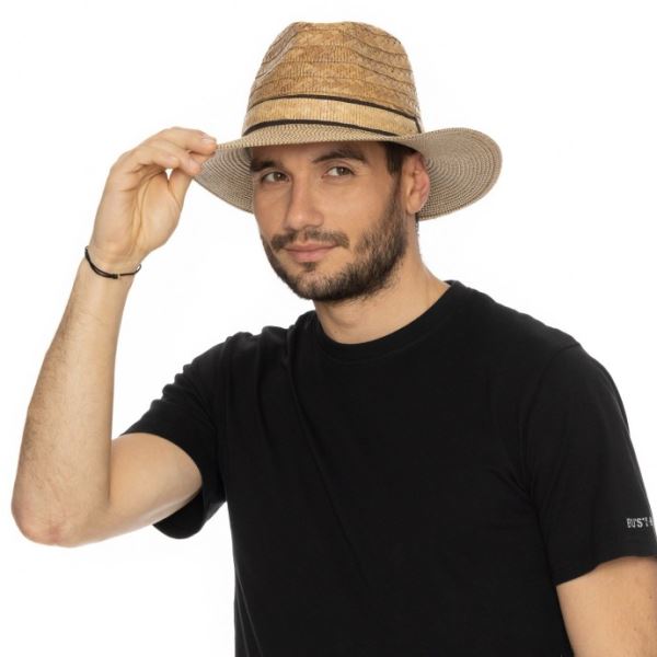 Unisex klobouk BUSHMAN NEAT hnědá