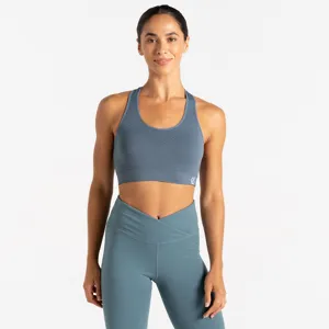 Dámská sportovní podprsenka Dare2b DONT SWEAT II modrošedá Dámská sportovní podprsenka Dare2b DONT SWEAT II modrošedá