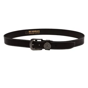 Kožený opasek BUSHMAN BOTTLE BELT III hnědá Kožený opasek BUSHMAN BOTTLE BELT III hnědá
