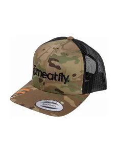 Kšiltovka Meatfly MF Logo Trucker černá/camo Kšiltovka Meatfly MF Logo Trucker černá/camo