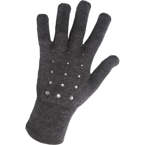 Dámské pletené rukavice Sherpa DONNA tmavě šedá