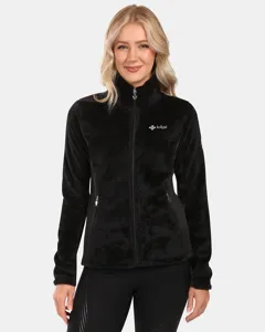 Dámská chlupatá fleecová mikina Kilpi SKATHI-W černá Dámská chlupatá fleecová mikina Kilpi SKATHI-W černá