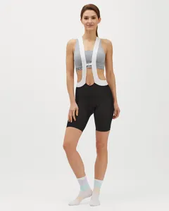 Dámské cyklo kraťasy Silvini Santerno černá/bílá Dámské cyklo kraťasy Silvini Santerno černá/bílá