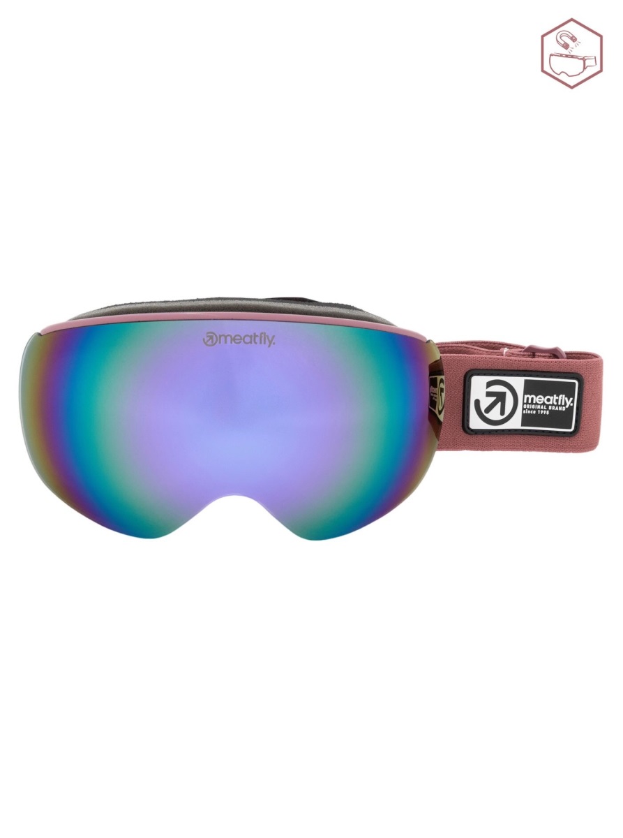 Snb & ski brýle meatfly ekko s růžová one size