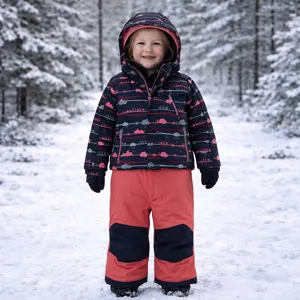 Dětská lyžařská kombinéza 3 v 1 Killtec 5 tmavě modrá/růžová Dětská lyžařská kombinéza 3 v 1 Killtec 5 tmavě modrá/růžová