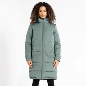 Dámský prošívaný kabát Dare2b REPUTABLE II zelená Dámský prošívaný kabát Dare2b REPUTABLE II zelená