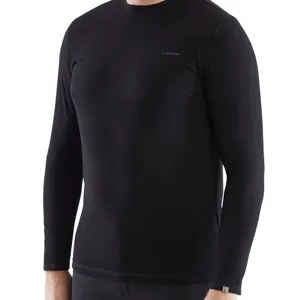 Pánské bambusové tričko s merino vlnou Viking TERES černá Pánské bambusové tričko s merino vlnou Viking TERES černá