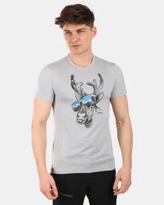 Pánské funkční tričko Kilpi LISMAIN-M světle šedá Pánské funkční tričko Kilpi LISMAIN-M světle šedá