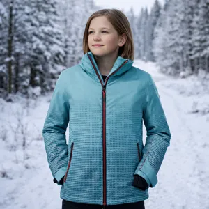 Dívčí zimní bunda Killtec 158 tyrkysová Dívčí zimní bunda Killtec 158 tyrkysová