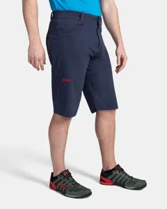 Pánské bavlněné šortky Kilpi ALLES-M tmavě modrá Pánské bavlněné šortky Kilpi ALLES-M tmavě modrá