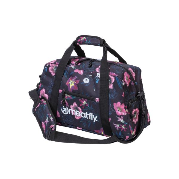 Cestovní taška Meatfly Mavis růžová/modrá