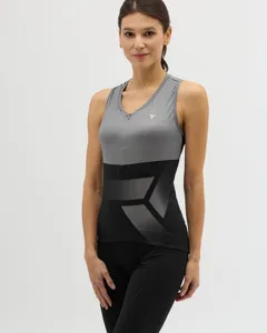 Dámské cyklistické tílko Silvini Escolca černá/šedá Dámské cyklistické tílko Silvini Escolca černá/šedá