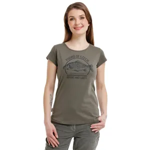Dámské tričko BUSHMAN KAPR zelená Dámské tričko BUSHMAN KAPR zelená
