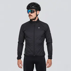 Pánská cyklo bunda Silvini Gelo černá/šedá Pánská cyklo bunda Silvini Gelo černá/šedá
