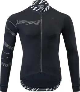 Pánský cyklo dres Silvini Varano černá/bílá Pánský cyklo dres Silvini Varano černá/bílá