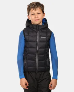 Chlapecká zateplená vesta Kilpi TOMM-JB černá Chlapecká zateplená vesta Kilpi TOMM-JB černá