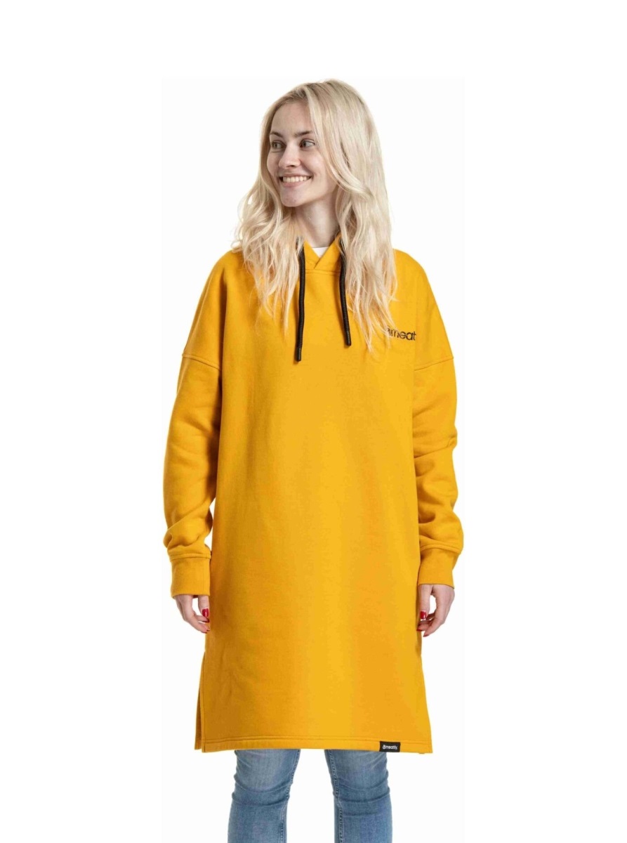 Dámská mikina meatfly zyra žlutá xs