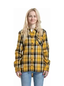 Dámská košile Meatfly Courtney žlutá Dámská košile Meatfly Courtney žlutá