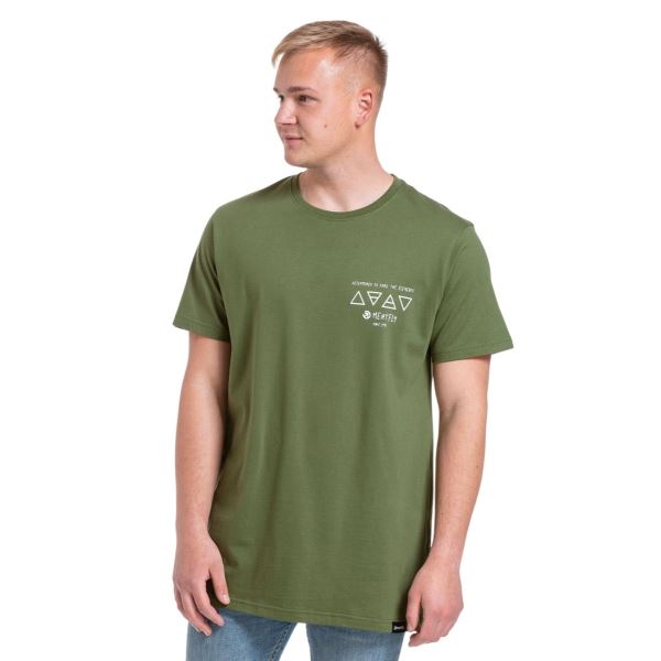 Pánské tričko Meatfly Elements zelená