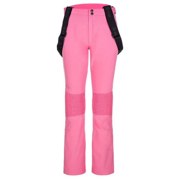 Dámské softshellové lyžařské kalhoty Kilpi DIONE-W růžová