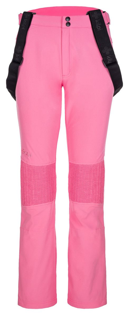Dámské softshellové lyžařské kalhoty kilpi dione-w růžová 38