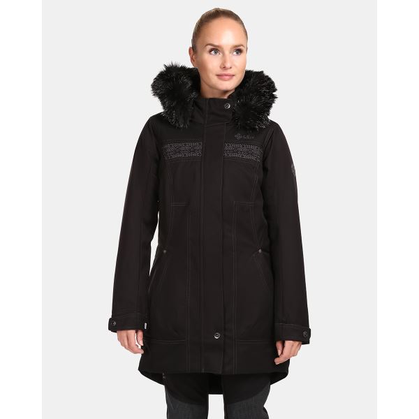 Dámský zimní kabát Kilpi PERU-W černá