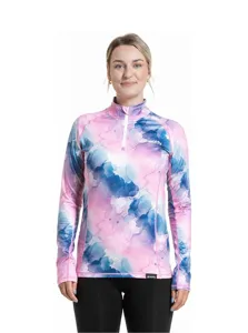 Dámské termo tričko Meatfly Esme růžová/modrá Dámské termo tričko Meatfly Esme růžová/modrá