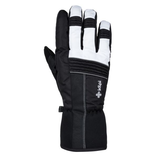 Zimní lyžařské rukavice KILPI GRANT-U bílá