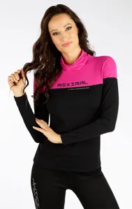 Dámský funkční rolák s dlouhým rukávem 7F188 tmavě růžová LITEX Dámský funkční rolák s dlouhým rukávem 7F188 tmavě růžová LITEX