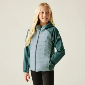 Dětská hybridní bunda Regatta KIELDER IX tmavě tyrkysová Dětská hybridní bunda Regatta KIELDER IX tmavě tyrkysová