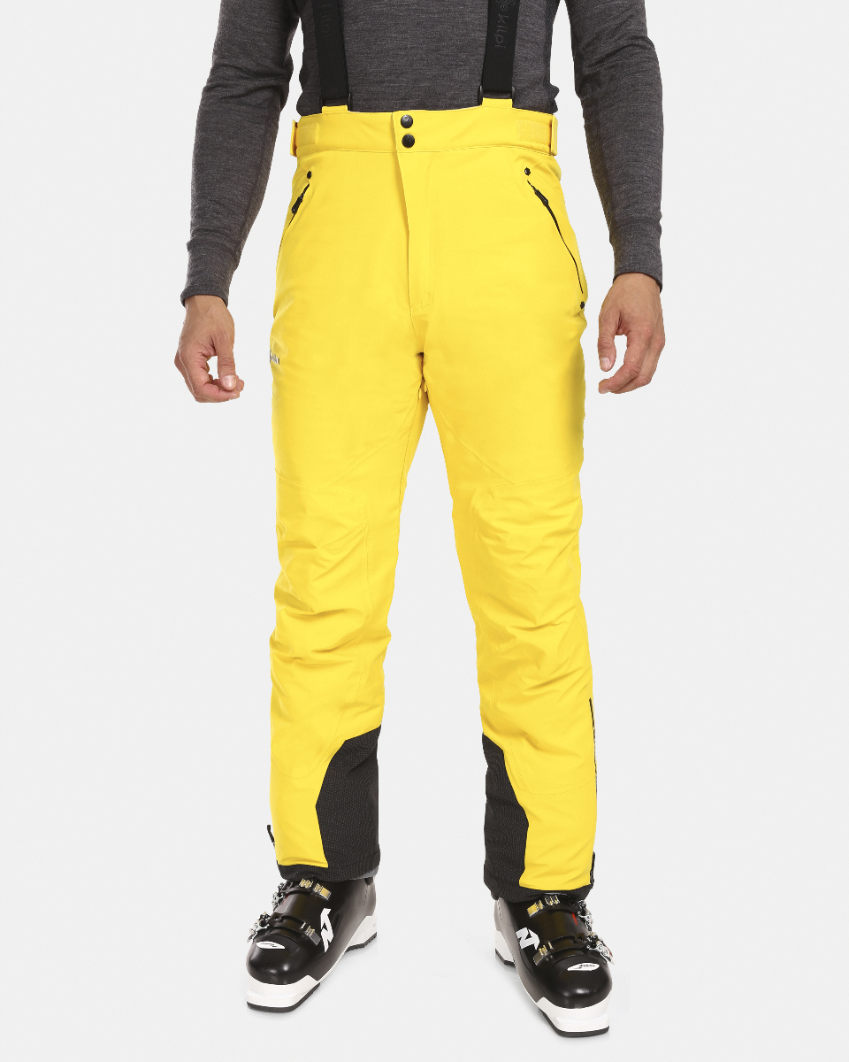 Pánské lyžařské kalhoty kilpi methone-m žlutá 7xl