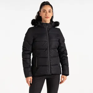 Dámská zimní lyžařská bunda Dare2b GLAMORIZE V černá Dámská zimní lyžařská bunda Dare2b GLAMORIZE V černá