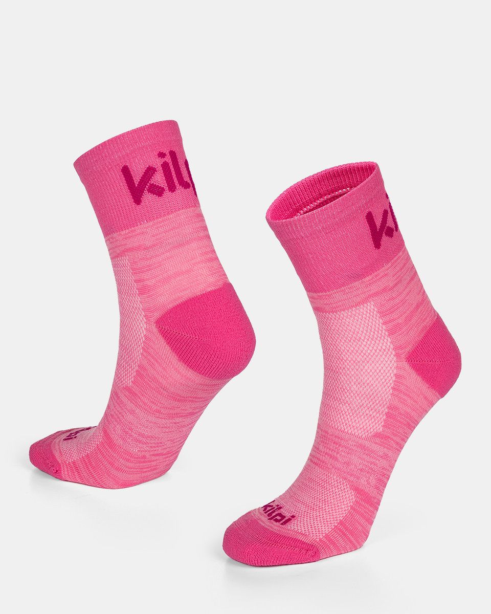 Unisex běžecké ponožky kilpi speed-u světle růžová 43