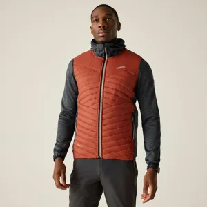 Pánská lehká hybridní bunda Regatta ANDRESON MARL červeno/šedá Pánská lehká hybridní bunda Regatta ANDRESON MARL červeno/šedá