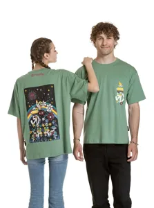 Unisex tričko Meatfly Dwarf zelená Unisex tričko Meatfly Dwarf zelená