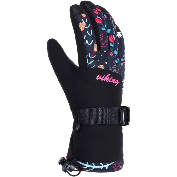 Dámské lyžařské rukavice Tanuka růžová