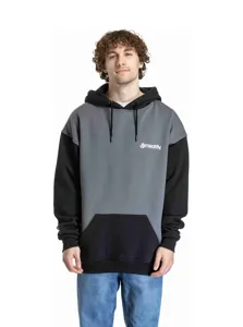 Unisex mikina Meatfly Fry černá/šedá Unisex mikina Meatfly Fry černá/šedá