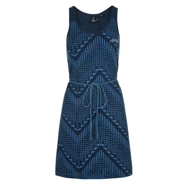 Dámské bavlněné šaty KILPI MELIA-W tmavě modrá