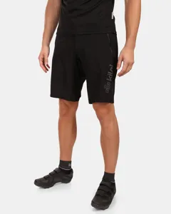 Pánské freestyle cyklistické kraťasy Kilpi HIXON-M černá Pánské freestyle cyklistické kraťasy Kilpi HIXON-M černá