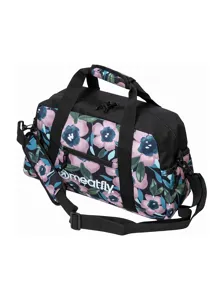Cestovní taška Meatfly Mavis růžové květiny Cestovní taška Meatfly Mavis růžové květiny