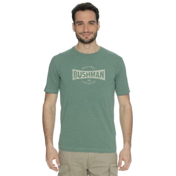 Pánské tričko BUSHMAN SYMBOL zelená